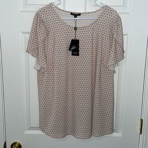 Pretty pink patterned shirt